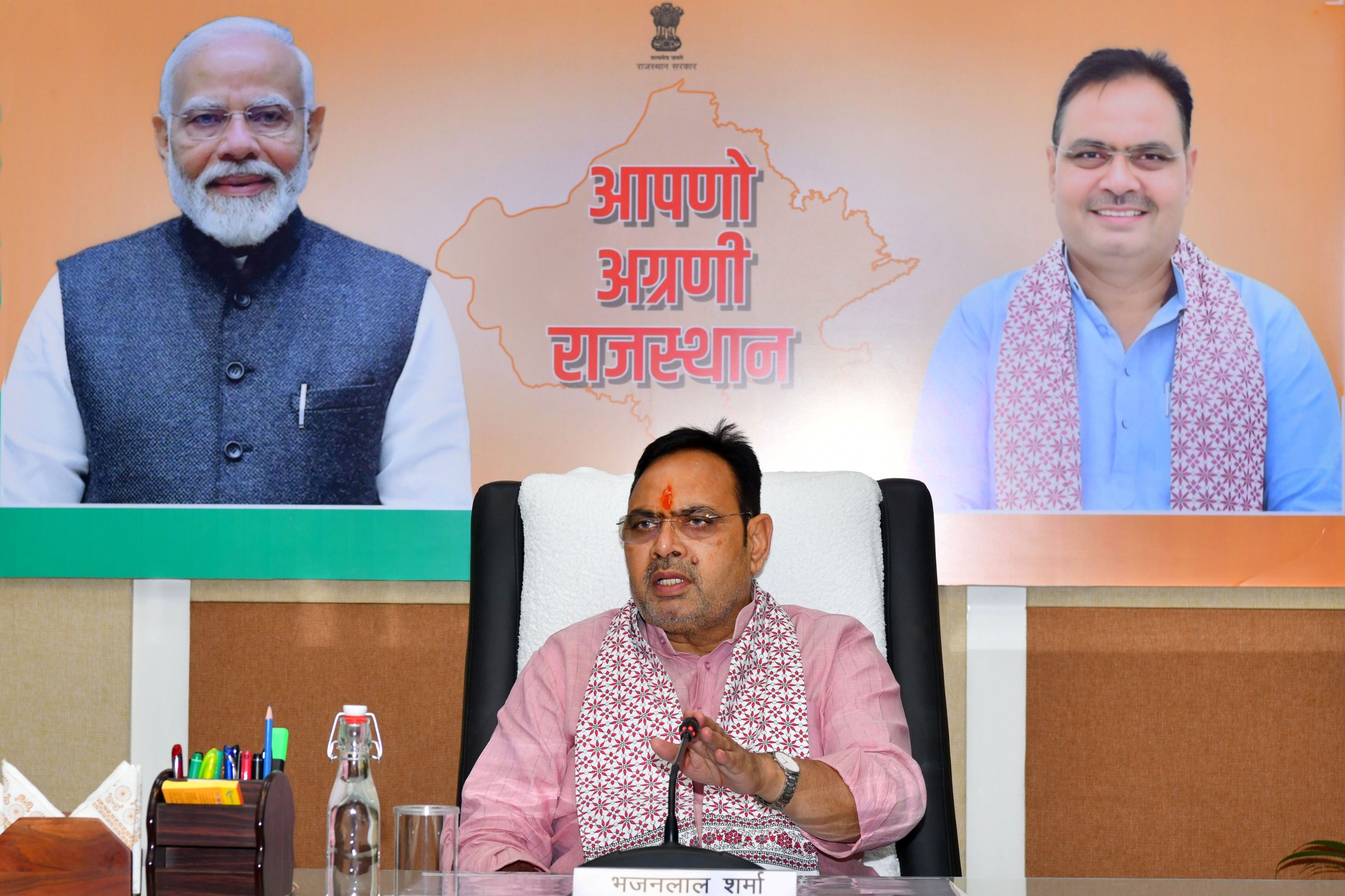 राजस्थान में अपराधियों की अब खैर नहीं! CM भजनलाल शर्मा का सख्त एक्शन, 1 अधिकारी सस्पेंड, 6 APO और 2 अधिकारियों को हटाया